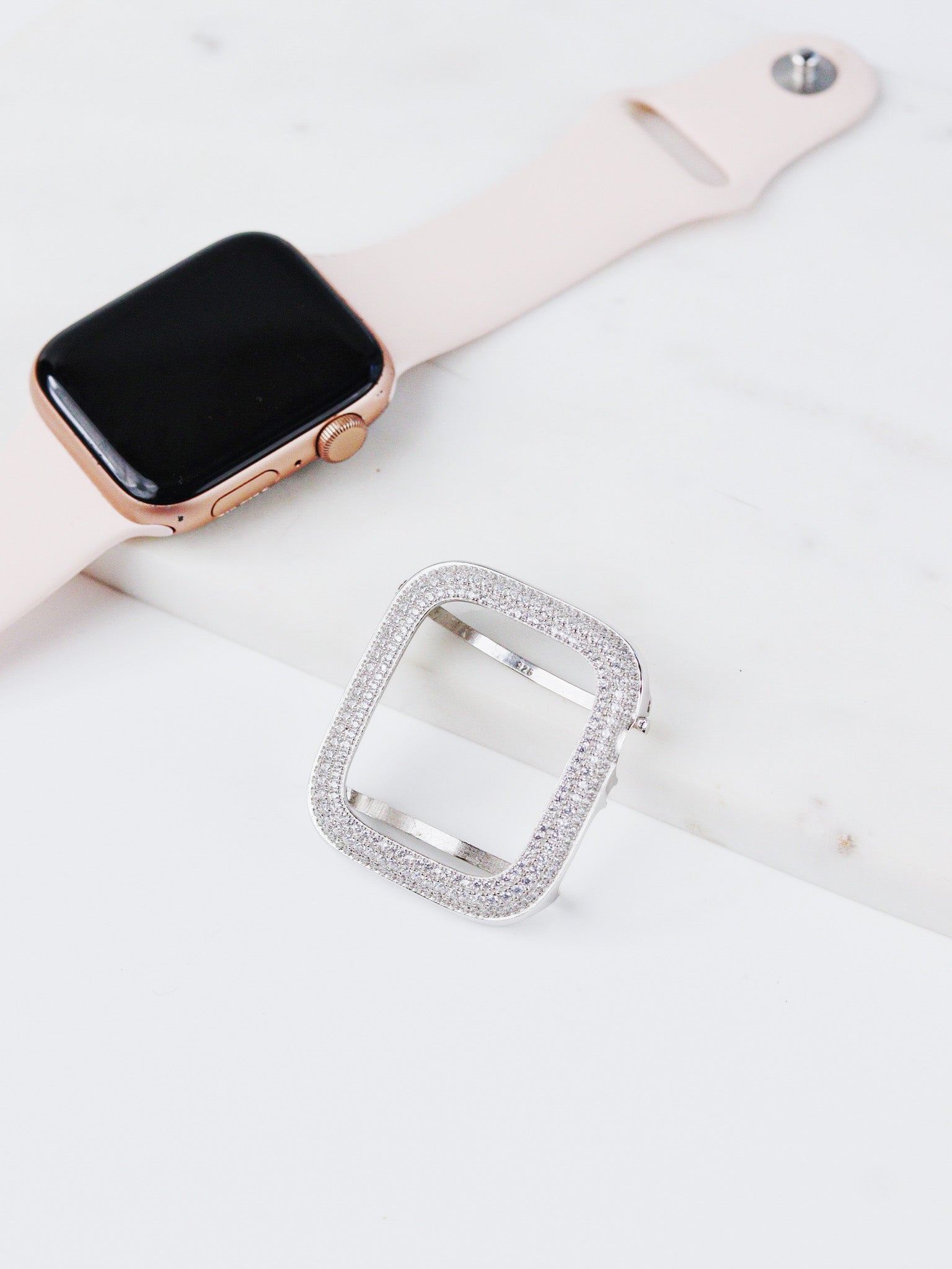 Luxe Pavé Apple Watch Bezel Case
