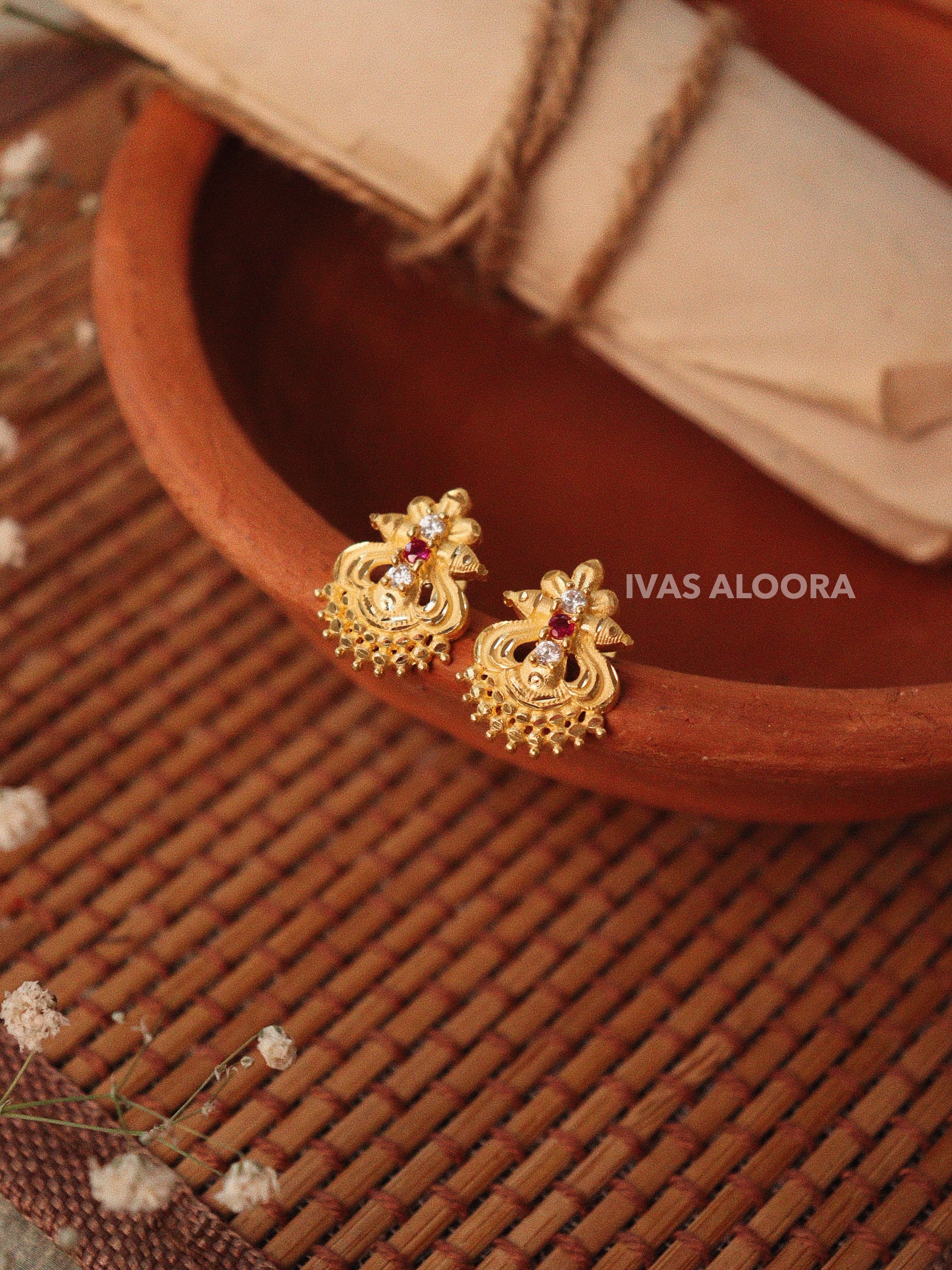 Padma Heritage Stud Earrings