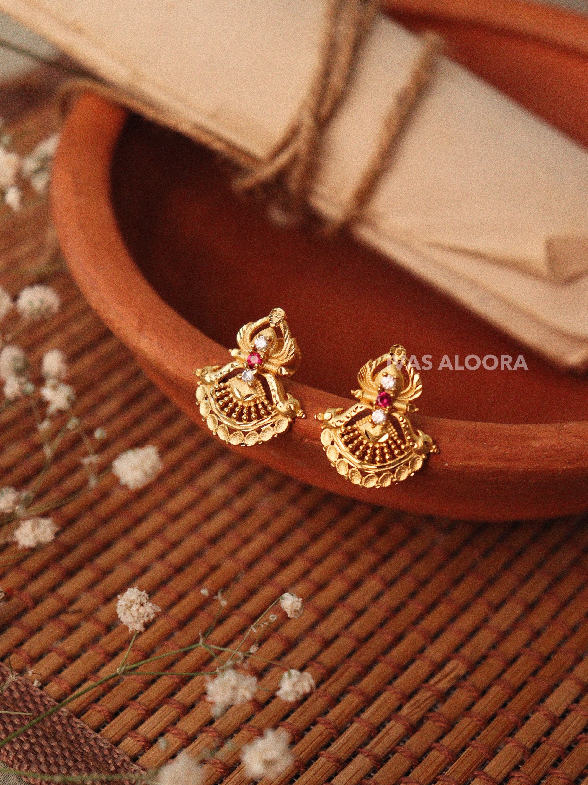 Mayuri Heritage Stud Earrings