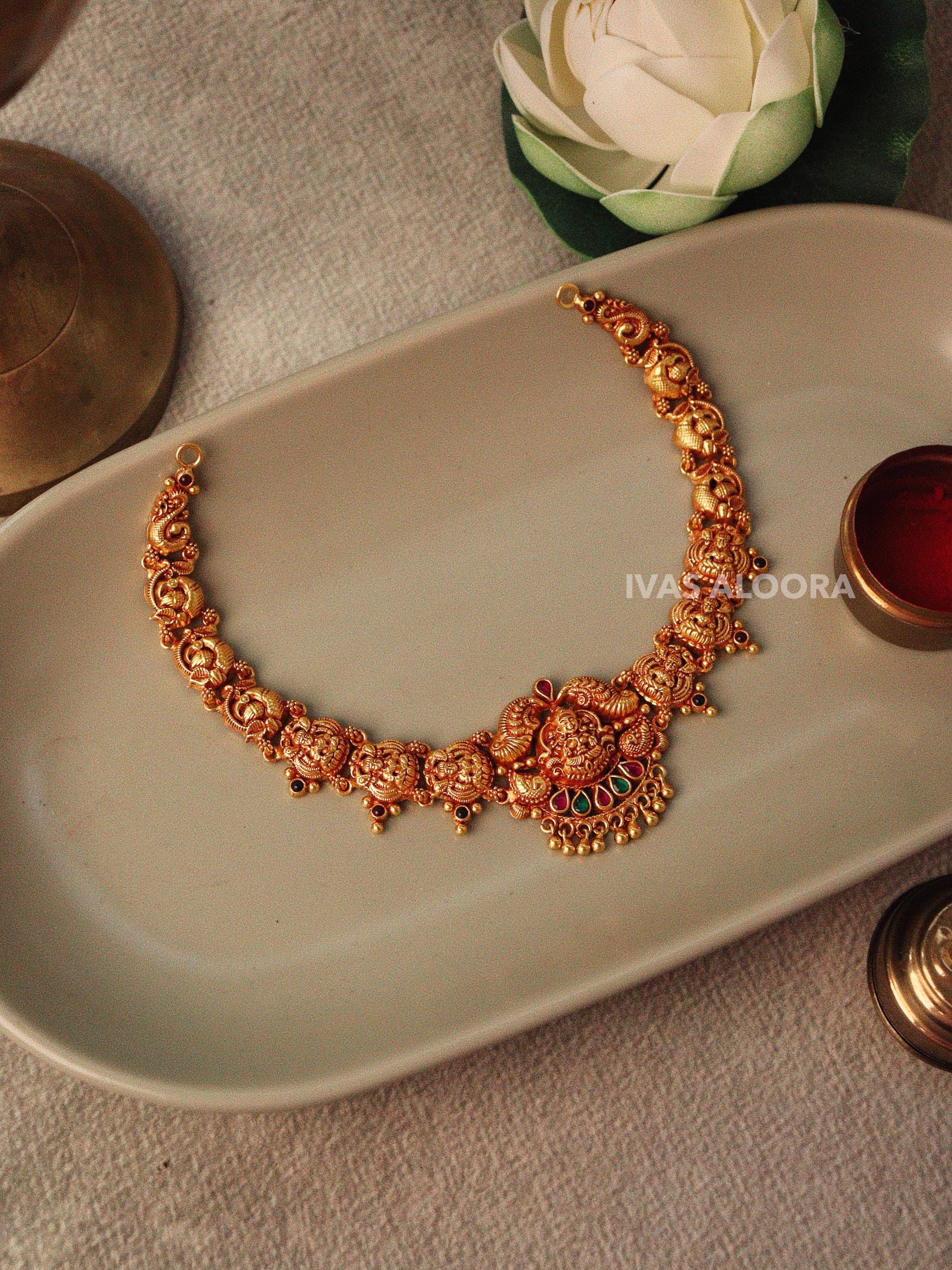 Lakshmi Vaibhav Heritage Choker