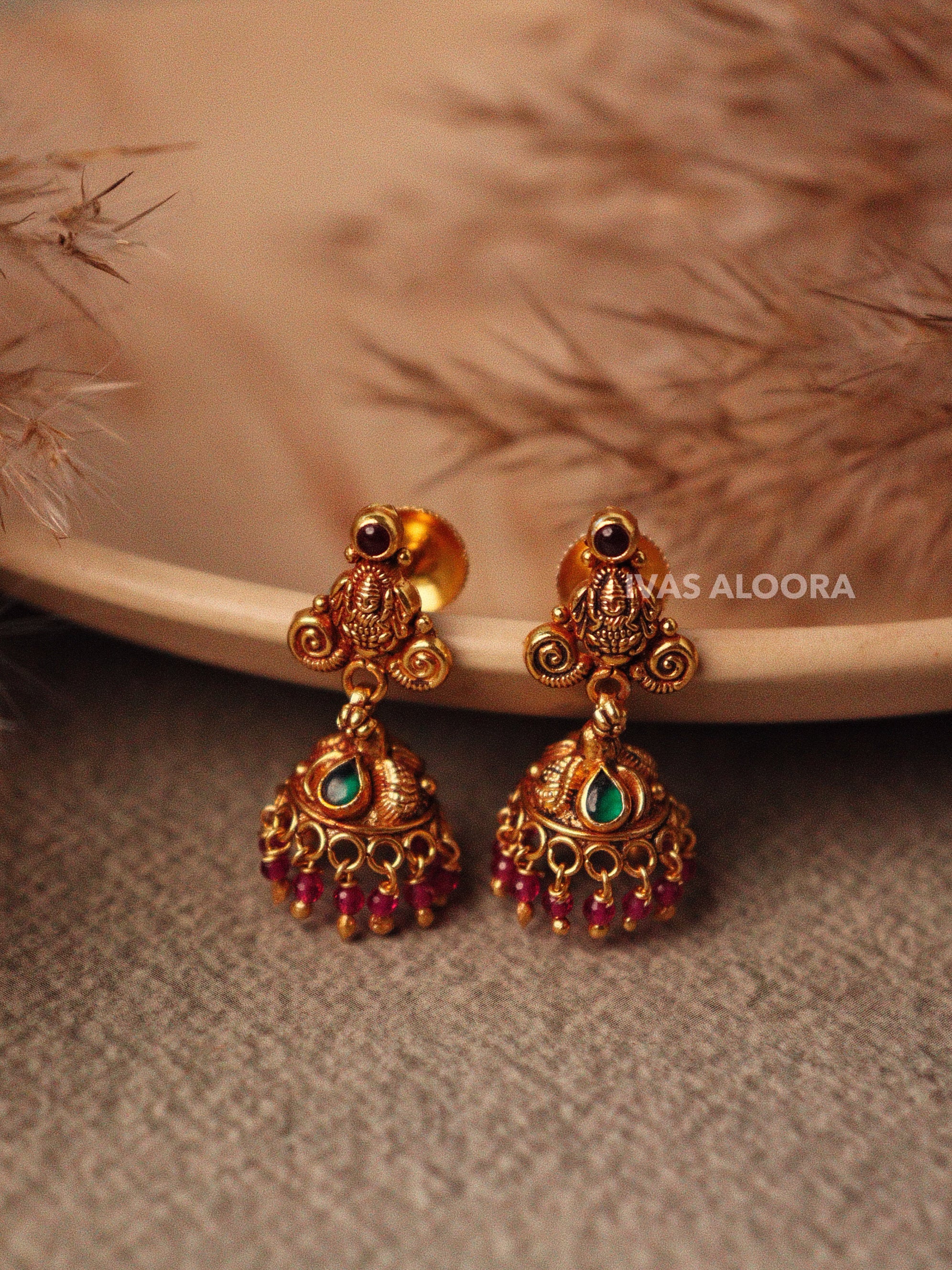 Mayura Heritage Jhumka Earrings