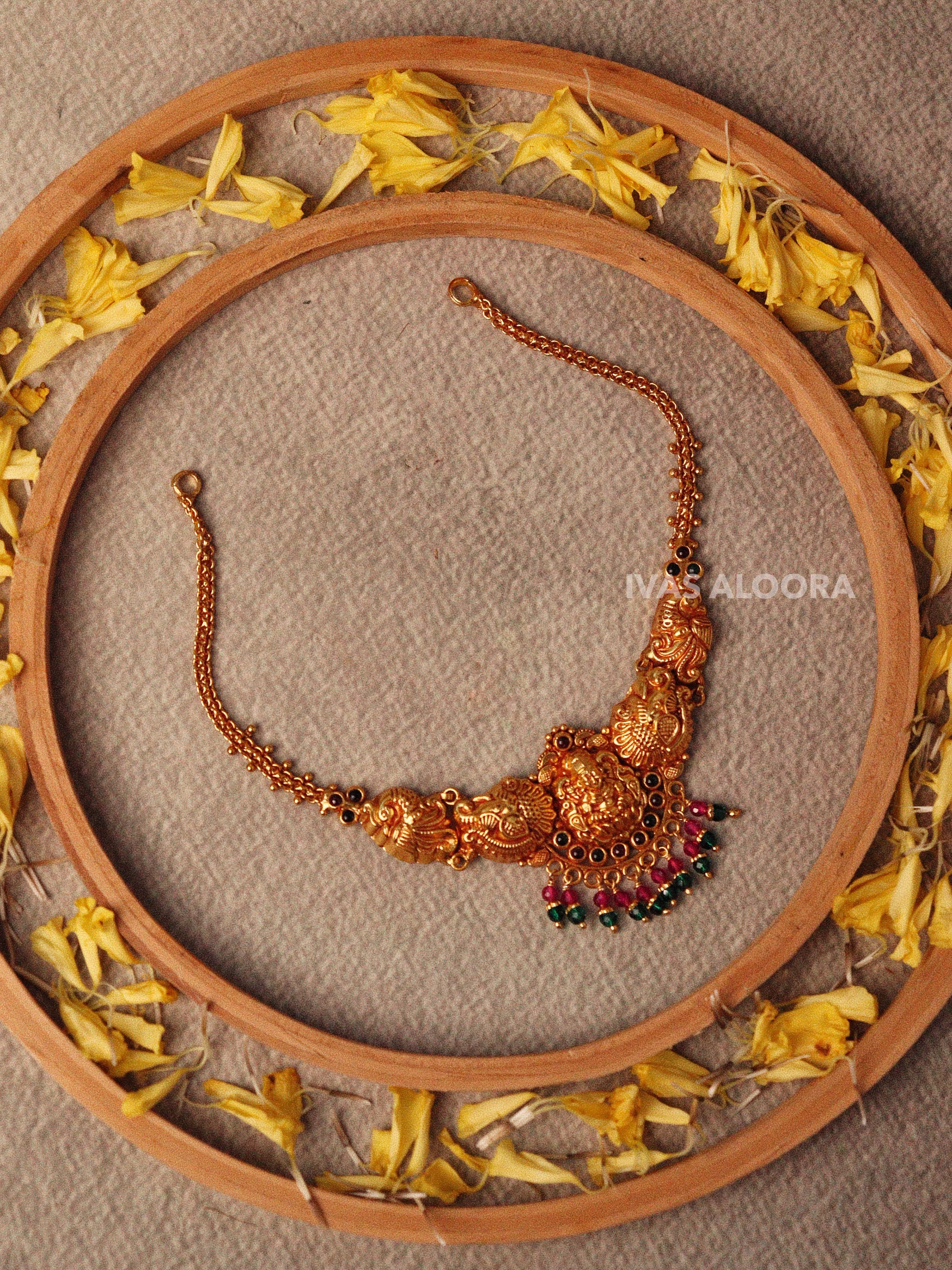 Lakshmi Heritage Temple Choker Necklace