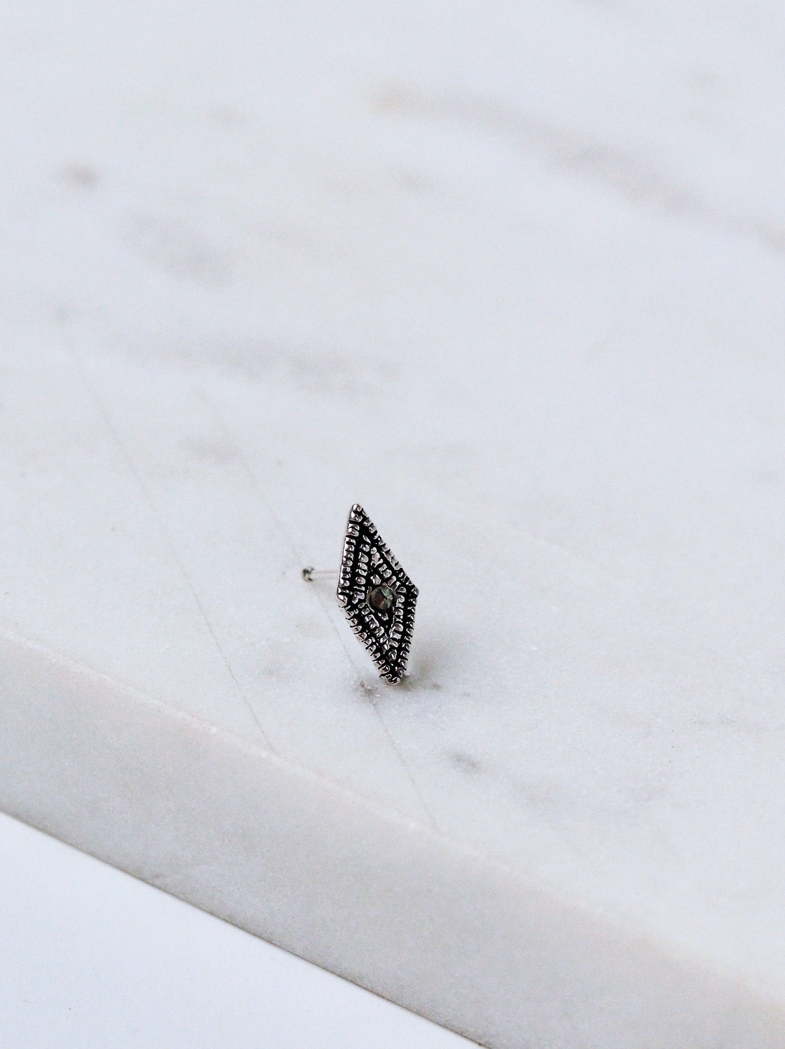 Mystic Eye Diamond Nose Pin