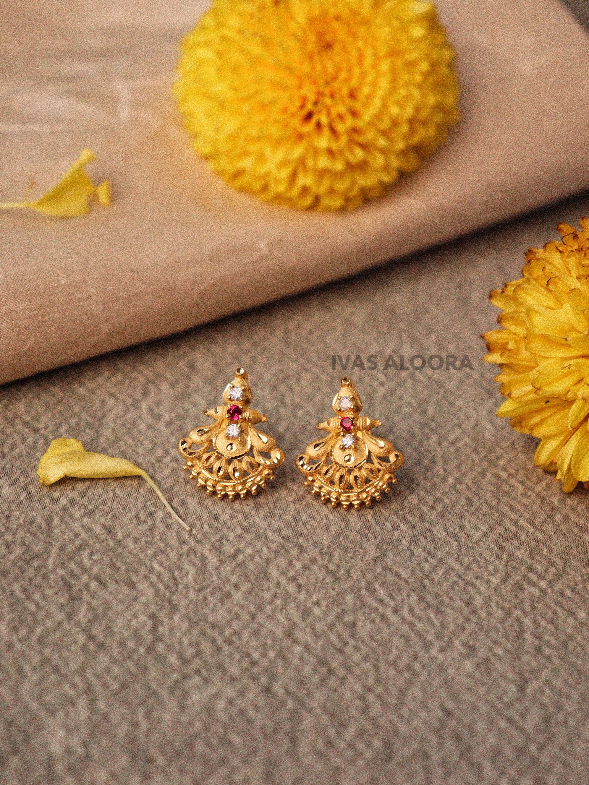 Vaidehi Heritage Stud Earrings
