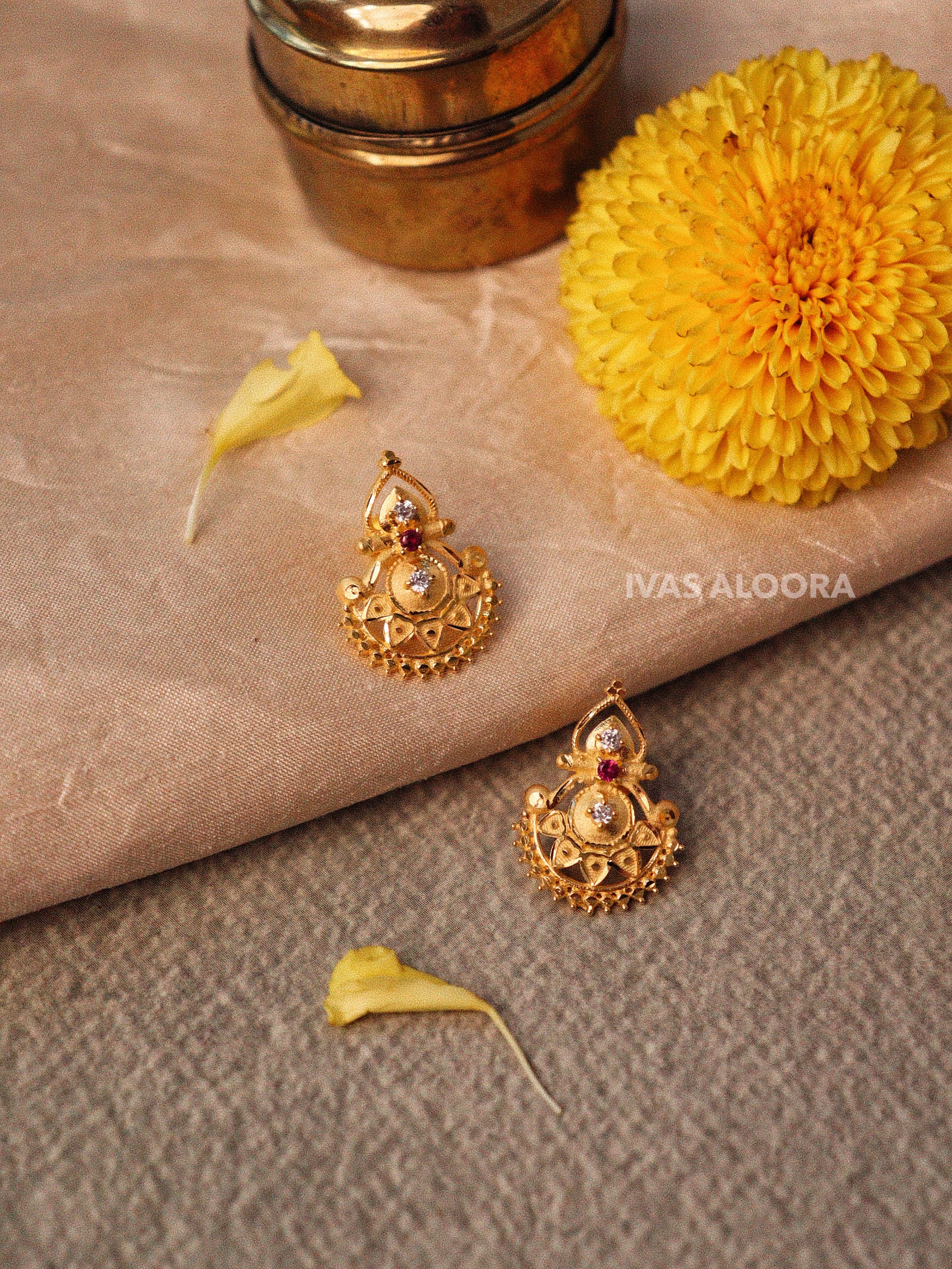 Mrinalini Heritage Stud Earrings