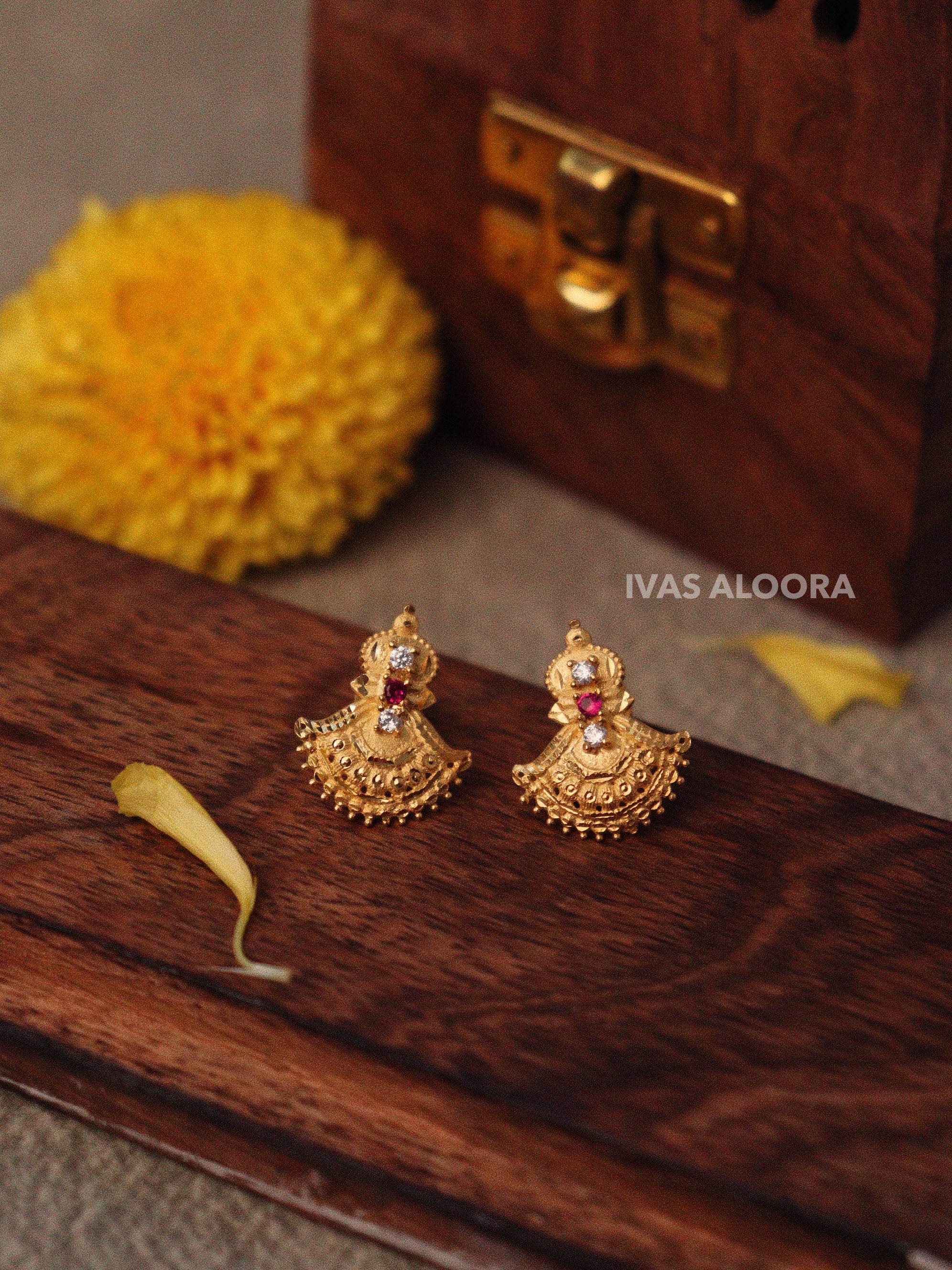 Anvika Heritage Stud Earrings