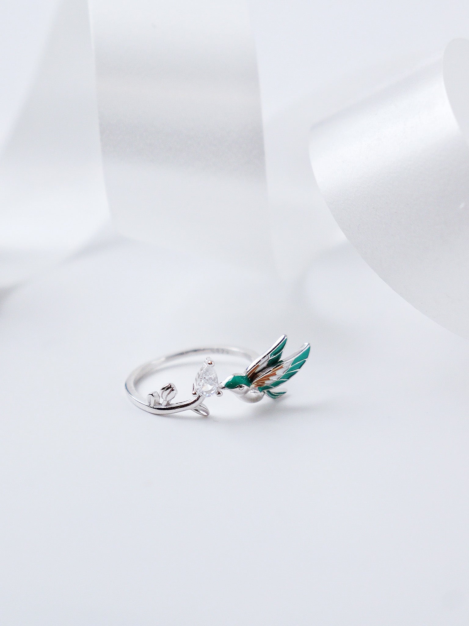 Hummingbird Harmony Ring